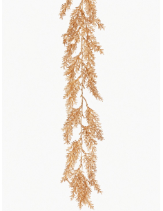 Guirlande de Noël Dorée 150 cm – Branches de Sapin Retombantes 2