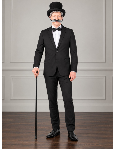 Déguisement Gentleman Rétro Homme Noir – Veste et Pantalon