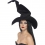 Chapeau sorcière noir velours pour femme