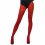 Collants opaques rouges pour femme