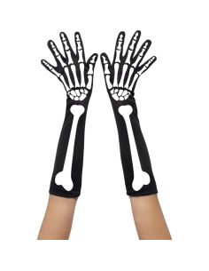 Gants squelette femme | Accessoires