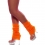 Jambière danse 80's fluo orange