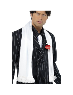 Echarpe blanche dandy | Accessoires