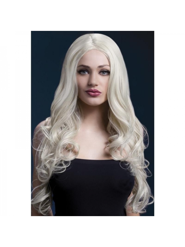 Perruque Fever Rhianne sexy 66 cm, blonde| Accessoires