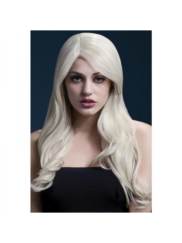 Perruque Fever Nicole sexy 66 cm, blonde | Accessoires
