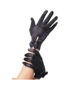 Gants coeurts avec Noeuds noirs | Accessoires 2