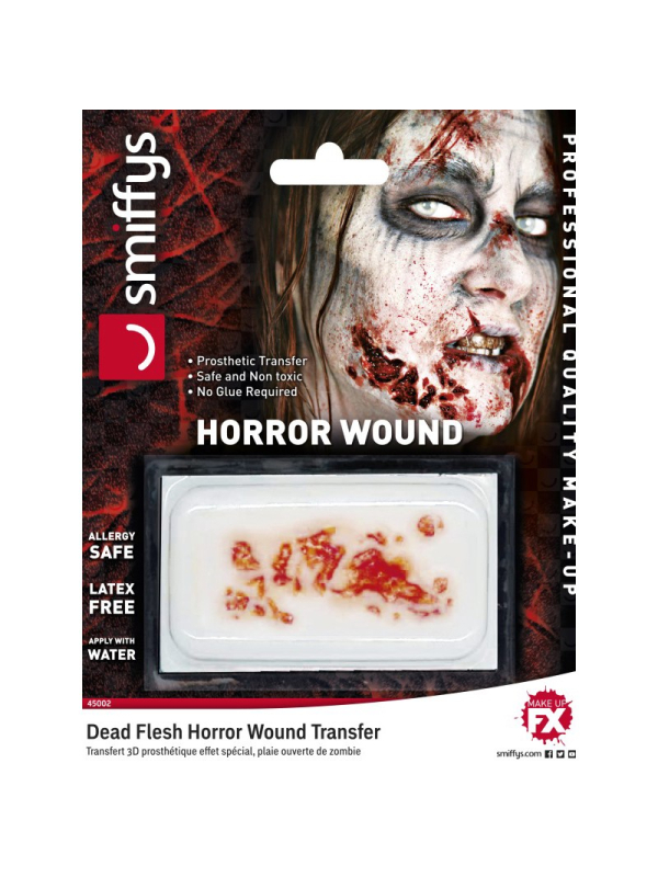 Fausse plaie de zombie auto-adhésive | Accessoires