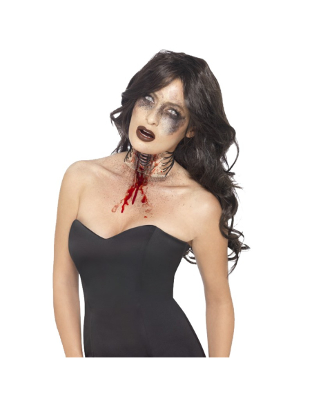 Blessure au cou explosé de zombie | Accessoires