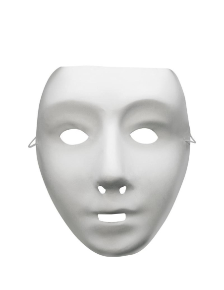 Masque robot à peindre | Accessoires