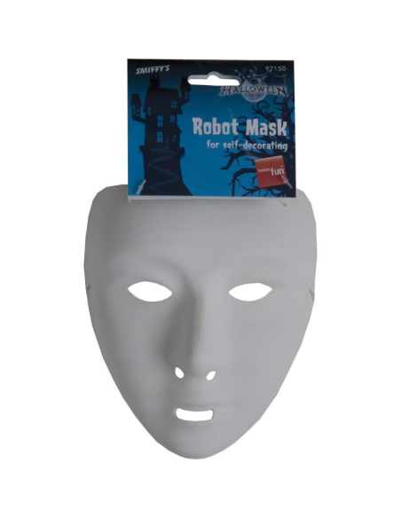 Masque robot à peindre | Accessoires
