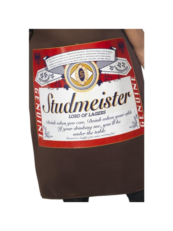 Costume bouteille de bière Studmeister | Déguisement