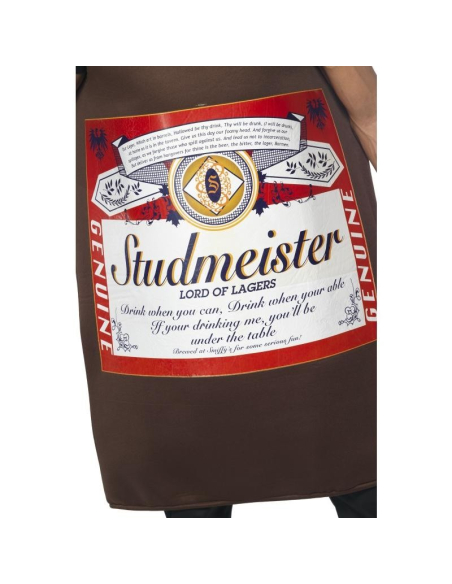 Costume bouteille de bière Studmeister | Déguisement