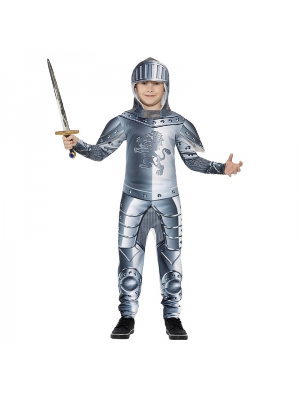 Costume chevalier en armure luxe | Déguisement Enfant