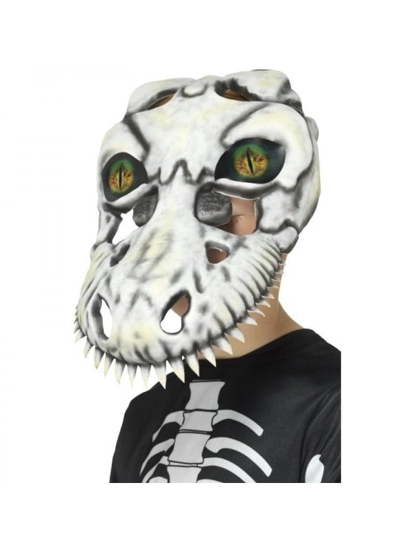 Masque de squelette de T-rex | Accessoires