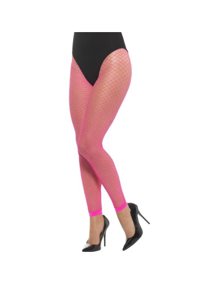 Legging résille rose fluo | Accessoires