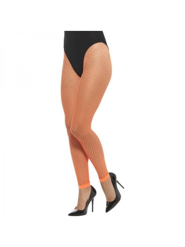 Legging résille orange fluo | Accessoires