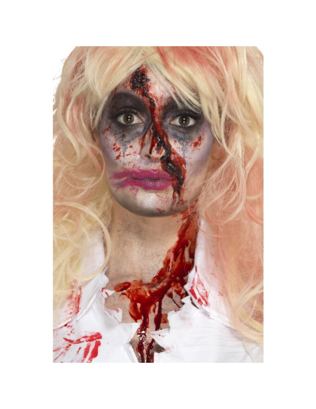 Kit Maquillage Infirmière Zombie (maquillage multicolore visage, sang, chapeau, applicateurs) | Accessoires