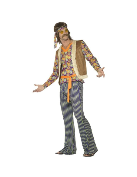 Déguisement hippie homme années 60