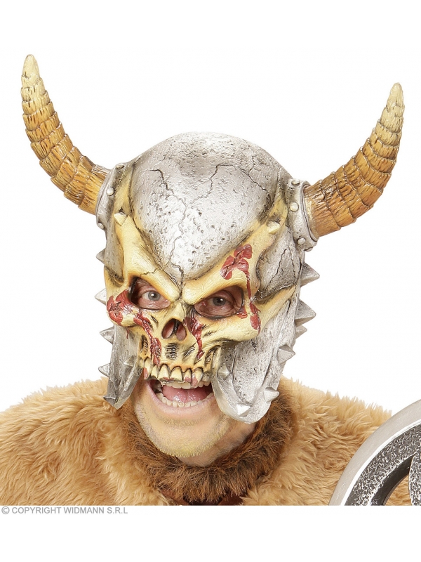 Masque de squelette viking adulte