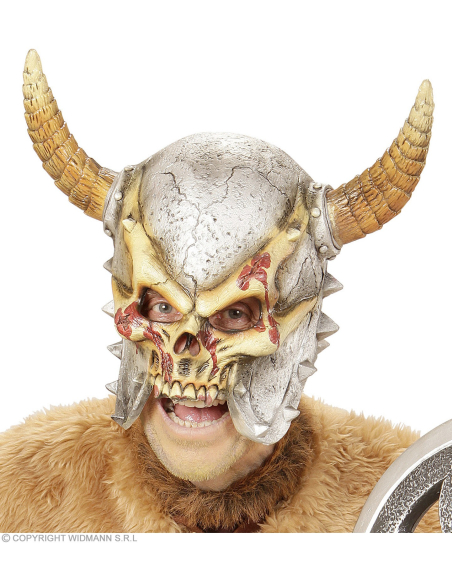 Masque de squelette viking adulte