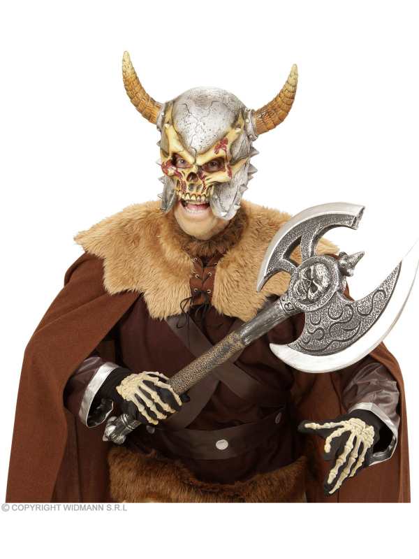 Masque de squelette viking adulte