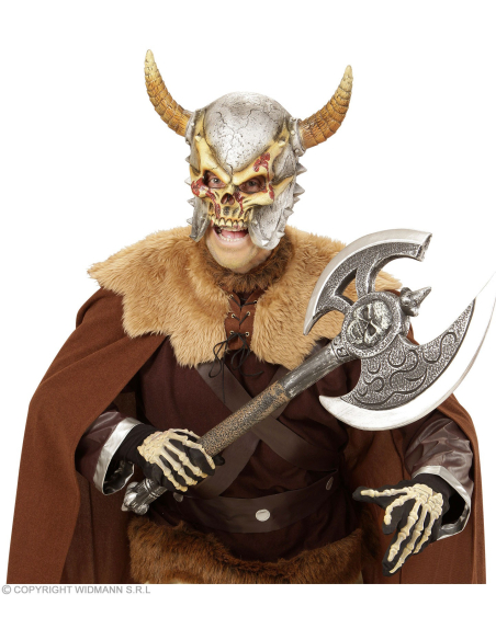 Masque de squelette viking adulte