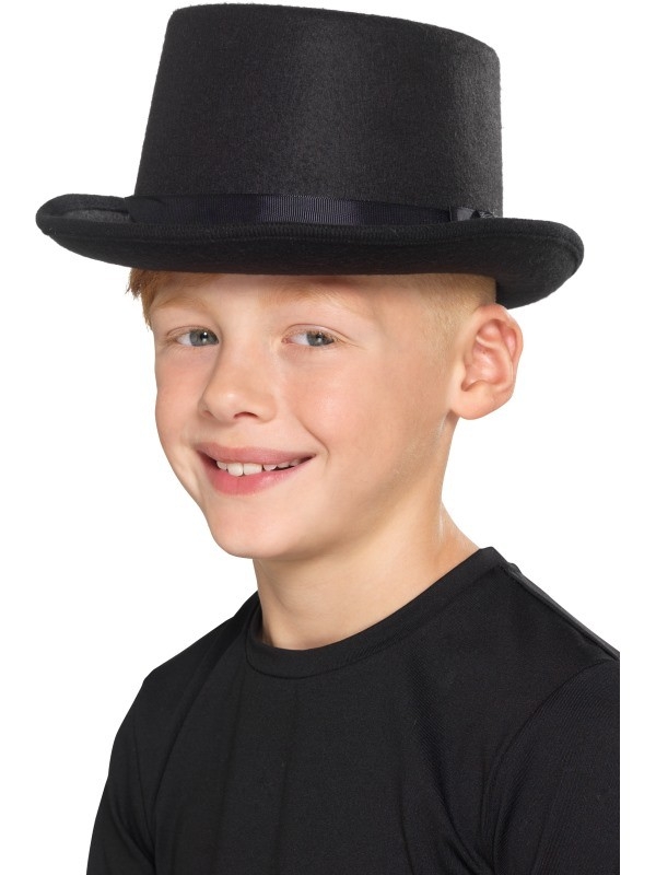 Chapeau Haut de forme noir enfant