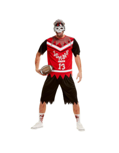 Déguisement footballeur américain zombie homme – Taille L 2