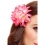 Barrette Fleurie Rose Hawaïenne