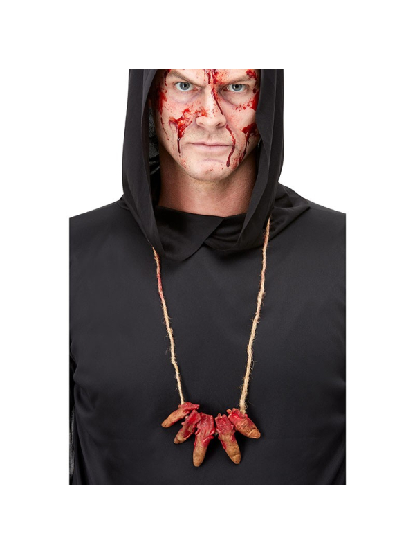Collier doigts coupés- latex