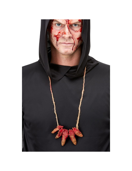 Collier doigts coupés- latex