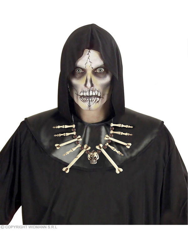 Collier crâne et ossements humain