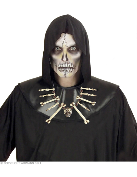 Collier crâne et ossements humain