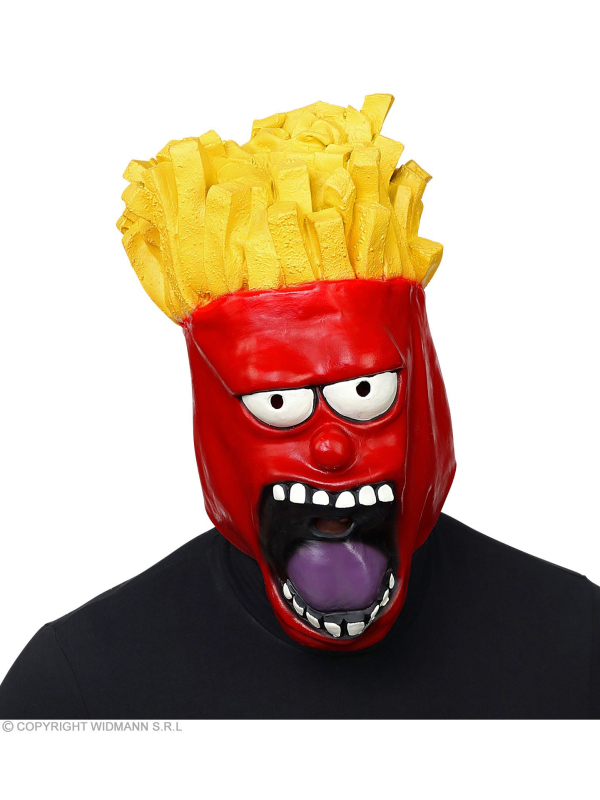 Masque intégral cornet de frites