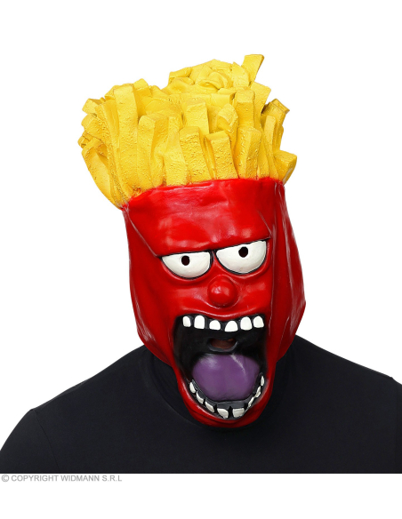 Masque intégral cornet de frites