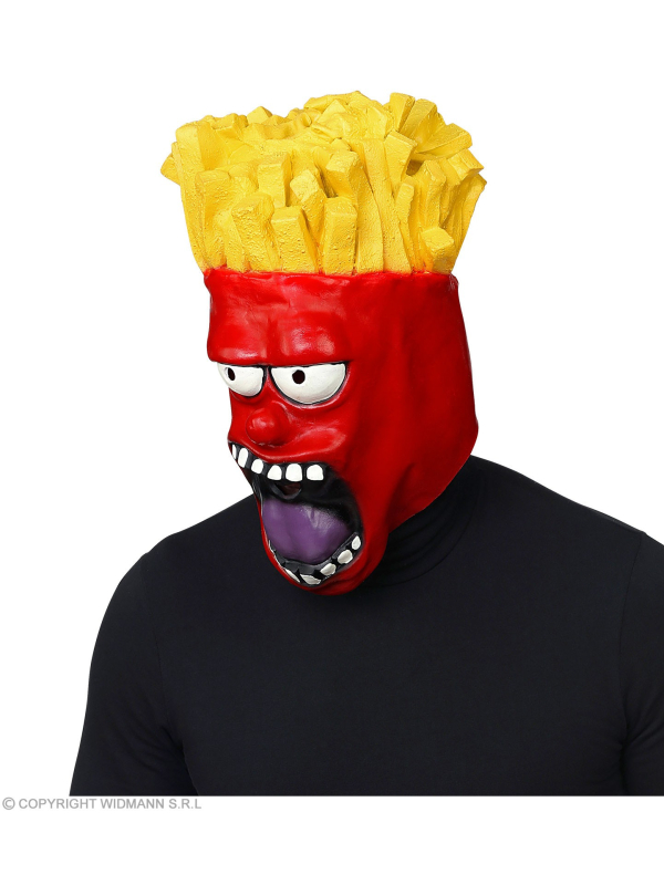 Masque intégral cornet de frites