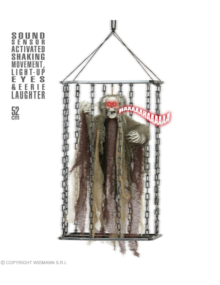 Faucheuse animée en cage - 52 cm
