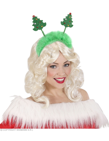 Serre -Tête Sapin de Noël Vert