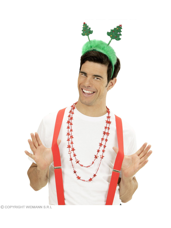 Serre -Tête Sapin de Noël Vert