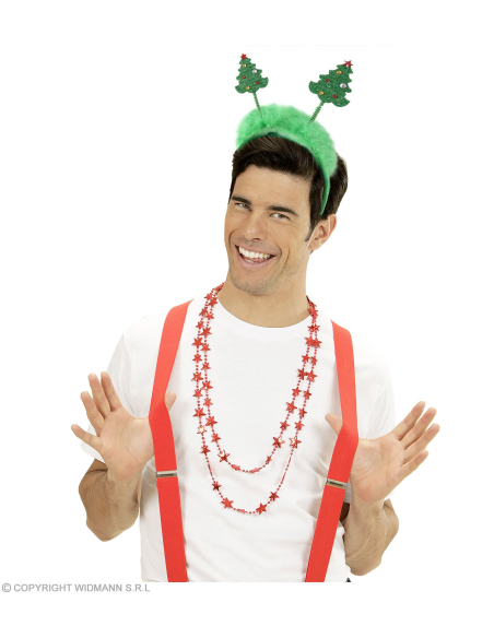 Serre -Tête Sapin de Noël Vert