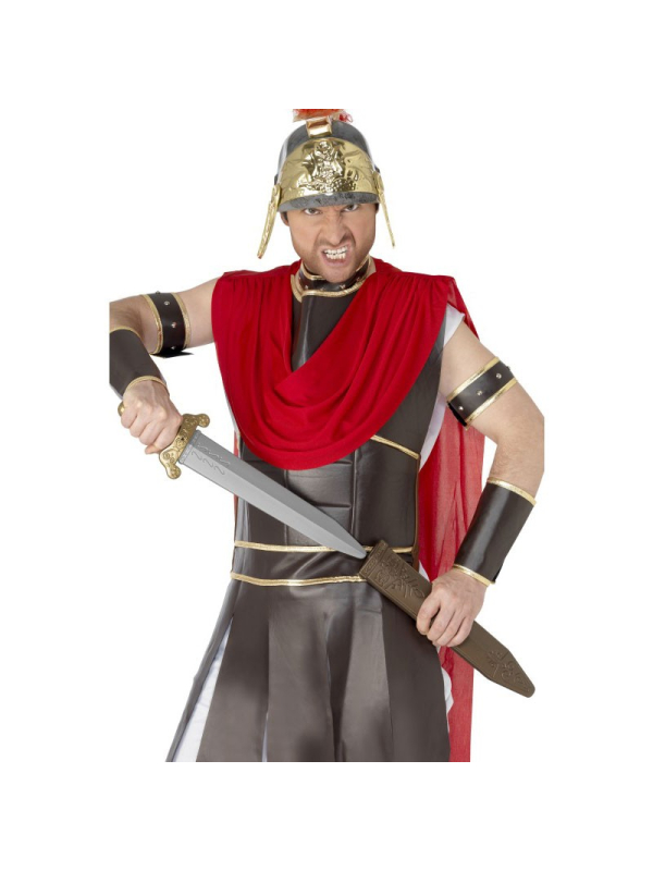 Épée Romaine de Gladiateur - 50 cm avec Gaine | Accessoire Déguisement Antique