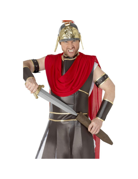 Épée Romaine de Gladiateur - 50 cm avec Gaine | Accessoire Déguisement Antique