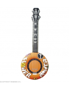Banjo gonflable orange 100 cm