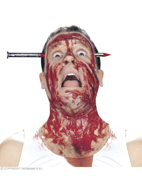 Clou à travers la tête pour halloween