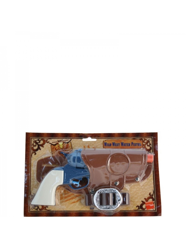 Pistolet à eau bleu et blanc avec holster | Accessoires