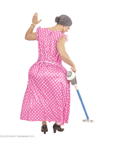Déguisement Mamie Homme (combinaison forte femme, robe)
