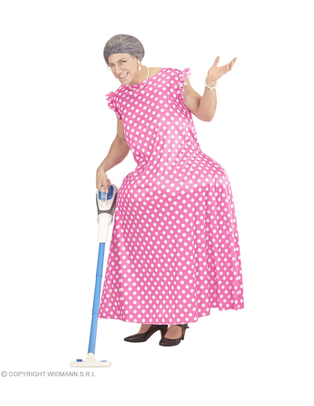 Déguisement Mamie Homme (combinaison forte femme, robe)