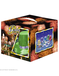 Kit de fête multicolore, holographique pour 10 personnes 2