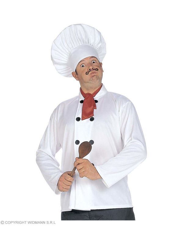 Set Chef cuisinier (veste, toque et foulard)
