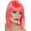 Perruque glamour courte rose